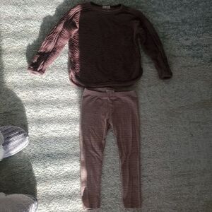 Cozy Kids Brown Matching Set